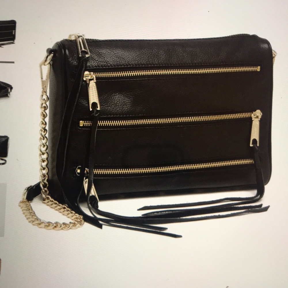 Rebecca Minkoff 5 zip crossbody bag